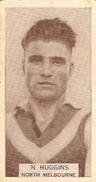 1933 Wills's Victorian Footballers (Small) #77 Neville Huggins Front